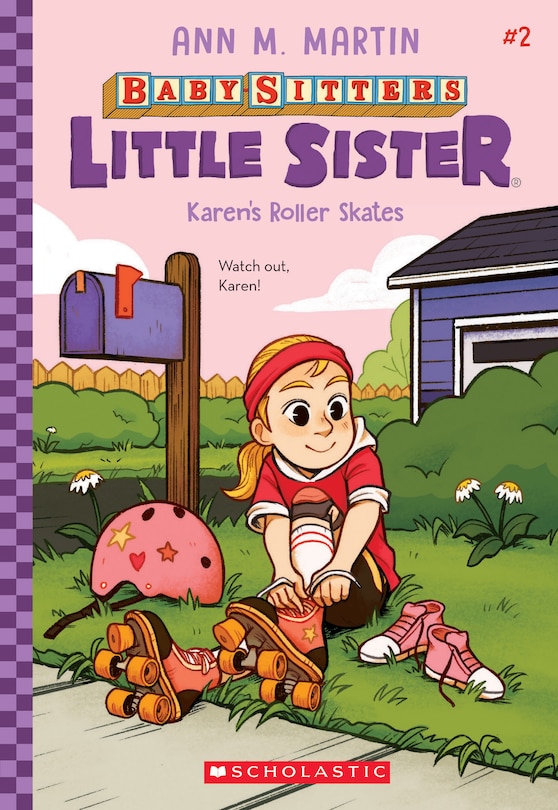 Front cover_Karen's Roller Skates (Baby-sitters Little Sister #2)