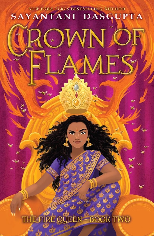 Front cover_Crown Of Flames (the Fire Queen #2)