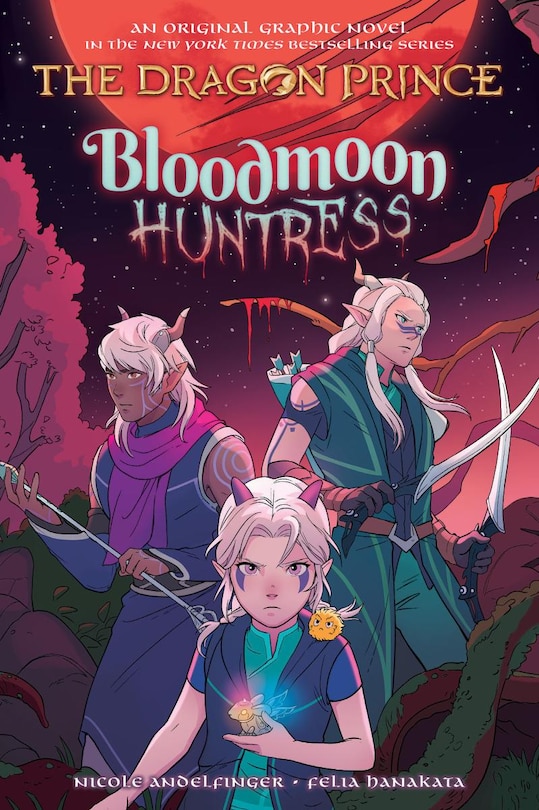 Couverture_Bloodmoon Huntress: A Graphic Novel (The Dragon Prince Graphic Novel #2)