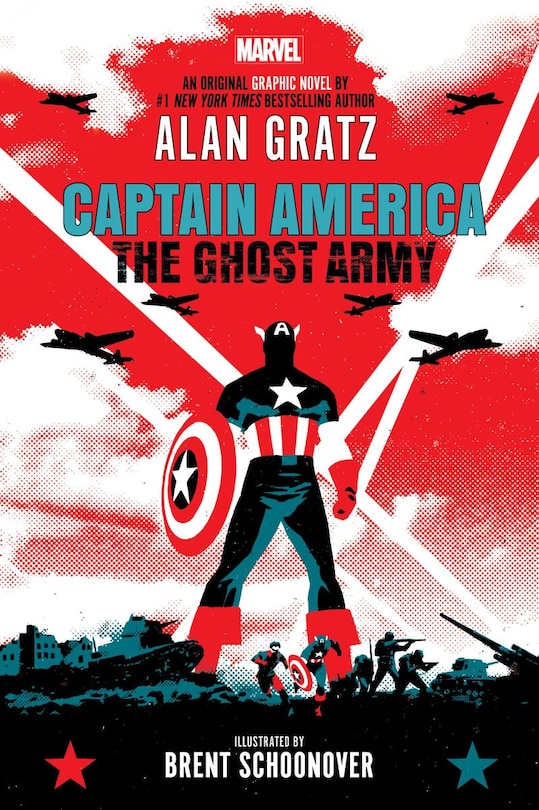 Front cover_Captain America: The Ghost Army (original Graphic Novel)
