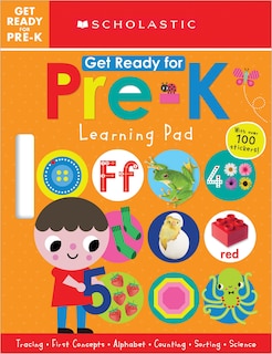 Front cover_Get Ready For Pre-k Learning Pad: Scholastic Early Learners (learning Pad)