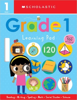 Front cover_First Grade Learning Pad: Scholastic Early Learners (learning Pad)