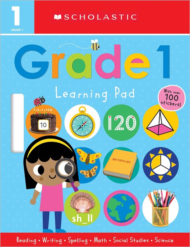 Front cover_First Grade Learning Pad: Scholastic Early Learners (learning Pad)