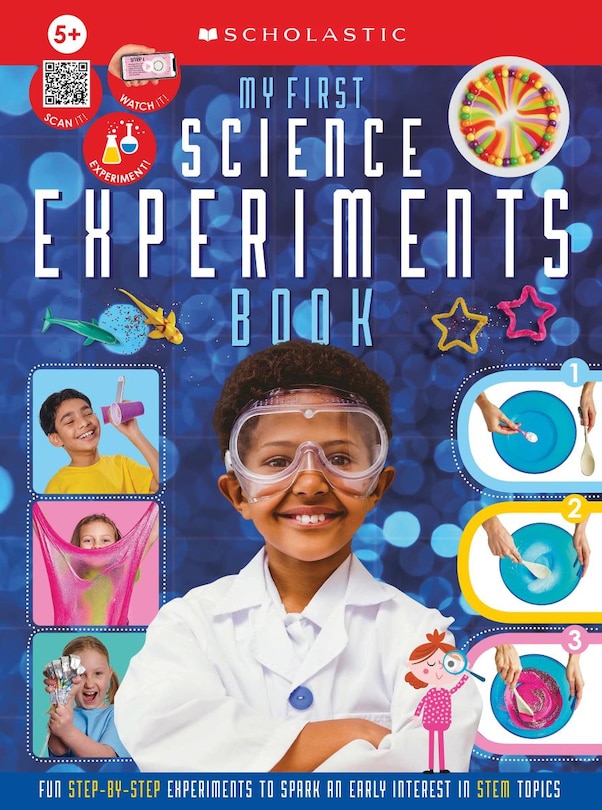 Front cover_My First Science Experiments Workbook: Scholastic Early Learners (workbook)