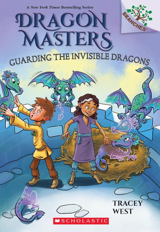 Front cover_Guarding the Invisible Dragons: A Branches Book (Dragon Masters #22)