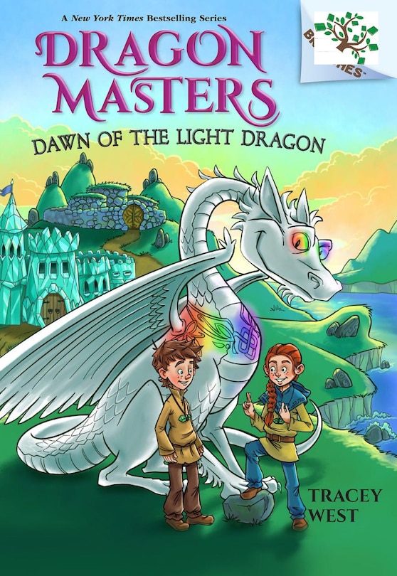 Front cover_Dawn of the Light Dragon: A Branches Book (Dragon Masters #24)