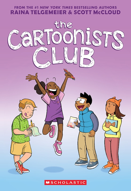 Front cover_The Cartoonists Club: A Graphic Novel