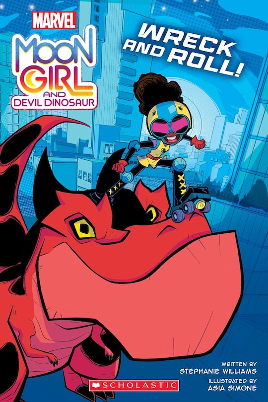 Front cover_Moon Girl and Devil Dinosaur: Wreck and Roll!: A Marvel Original Graphic Novel