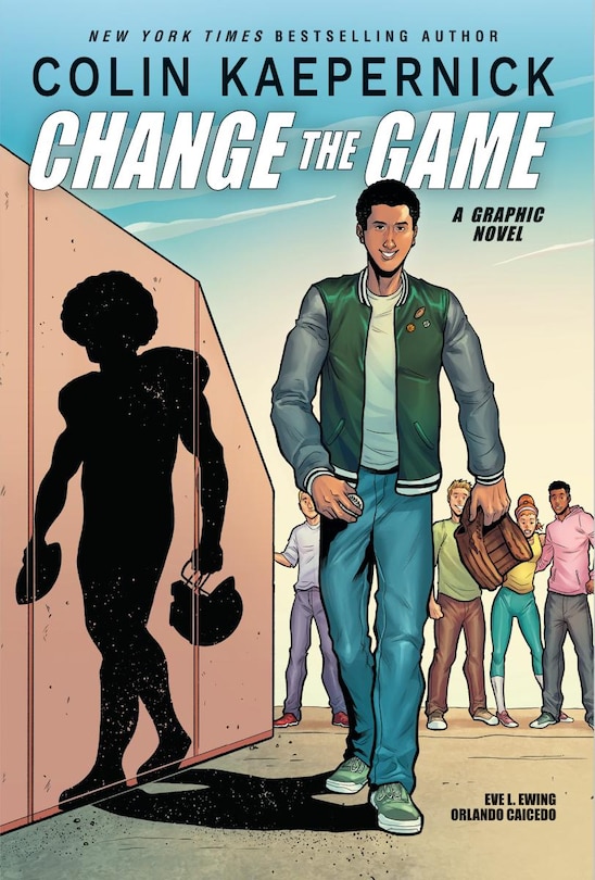 Front cover_Colin Kaepernick: Change the Game (Graphic Novel Memoir)