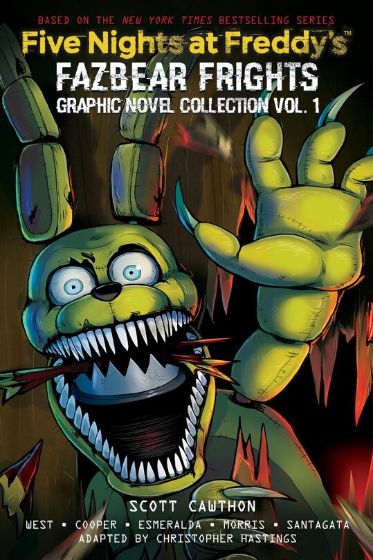 Front cover_Five Nights at Freddy's: Fazbear Frights Graphic Novel Collection Vol. 1 (Five Nights at Freddy’s Graphic Novel #4)