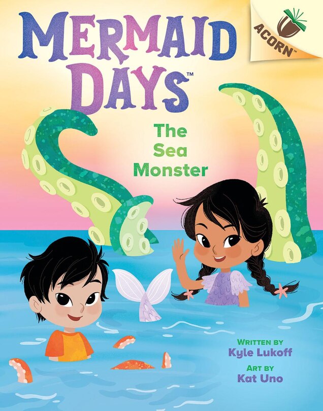 Front cover_The Sea Monster: An Acorn Book (Mermaid Days #2)