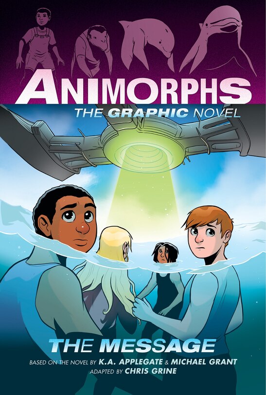 Front cover_The Message (Animorphs Graphix #4)