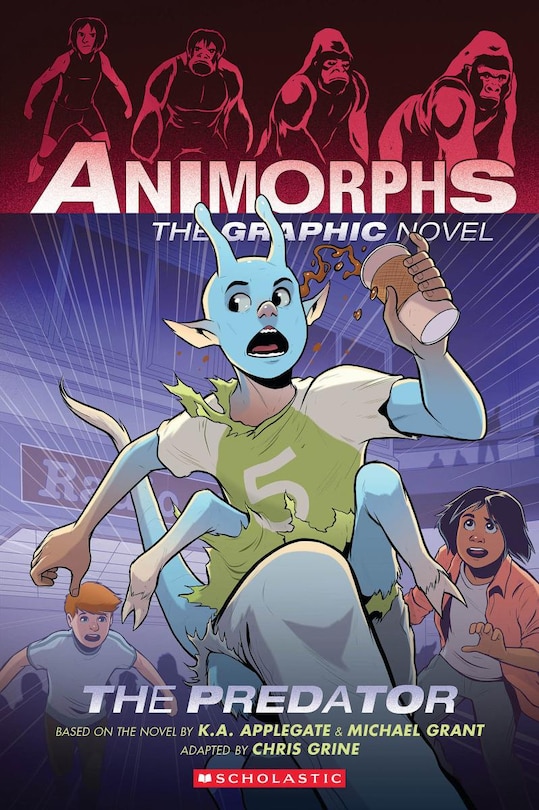 Couverture_The Predator (Animorphs Graphix #5)