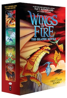 Front cover_Wings of Fire #1-#4: A Graphic Novel Box Set (Wings of Fire Graphic Novels #1-#4)