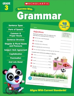 Couverture_Scholastic Success with Grammar Grade 3 Workbook