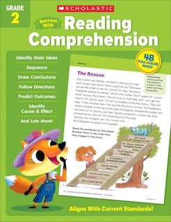 Front cover_Scholastic Success with Reading Comprehension Grade 2 Workbook