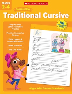 Couverture_Scholastic Success with Traditional Cursive Grades 2-4 Workbook