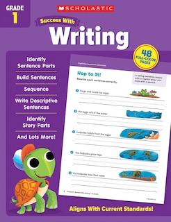 Couverture_Scholastic Success with Writing Grade 1 Workbook