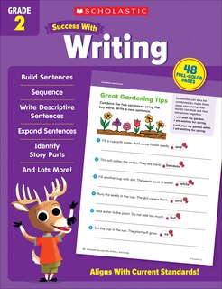 Front cover_Scholastic Success with Writing Grade 2 Workbook