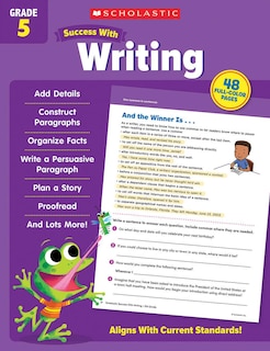 Front cover_Scholastic Success with Writing Grade 5 Workbook
