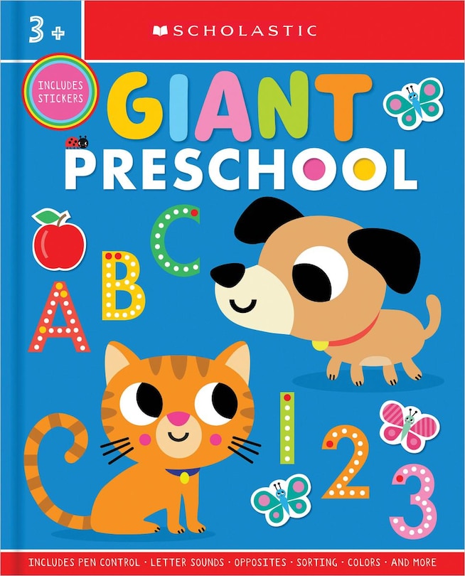 Couverture_Giant Preschool Workbook: Scholastic Early Learners (Workbook)
