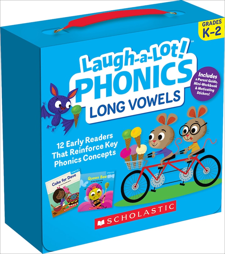Front cover_Laugh-A-Lot Phonics: Long Vowels (Parent Pack)
