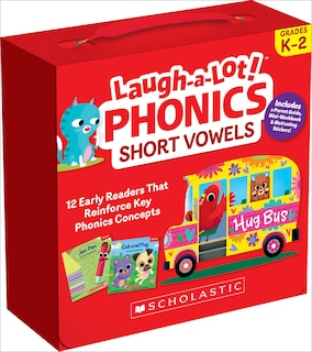 Front cover_Laugh-A-Lot Phonics: Short Vowels (Parent Pack)