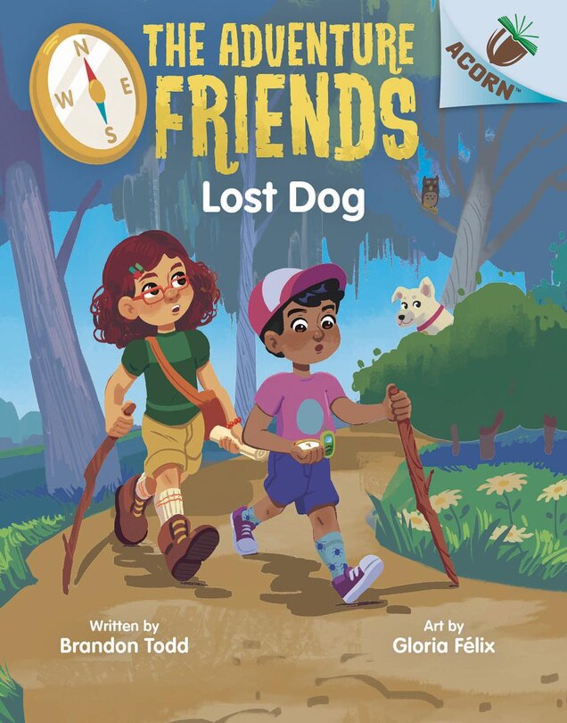 Front cover_Lost Dog: An Acorn Book (The Adventure Friends #2)