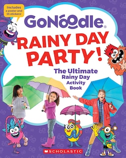 Front cover_Rainy Day Party! The Ultimate Rainy Day Activity Book (GoNoodle) (Media tie-in)