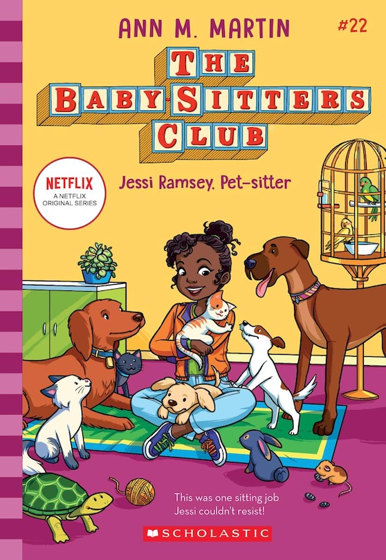 Front cover_Jessi Ramsey, Pet-sitter (The Baby-Sitters Club #22)