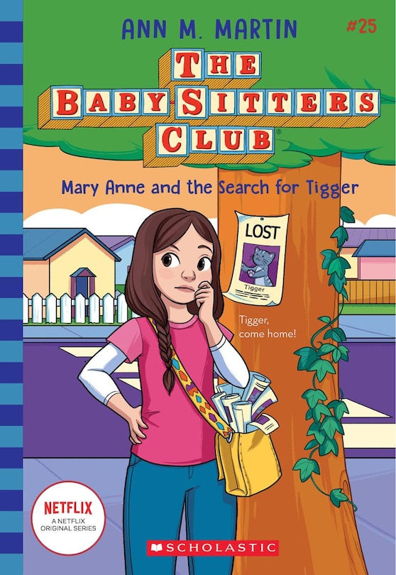 Front cover_Mary Anne and the Search for Tigger (The Baby-sitters Club #25)