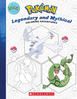 Front cover_Pokémon Coloring Adventures #2: Legendary & Mythical Pokémon
