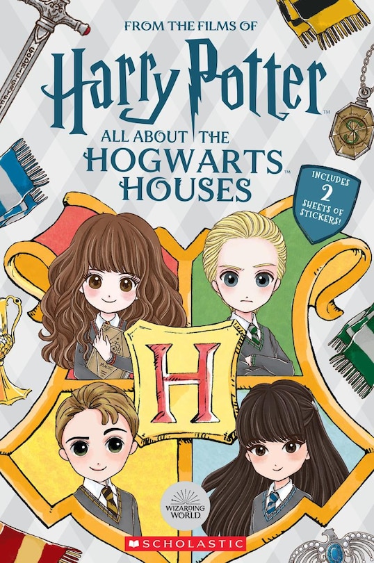 Front cover_All About the Hogwarts Houses (Harry Potter)
