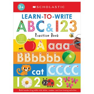 Front cover_Learn to Write ABC & 123: Scholastic Early Learners (Workbook)