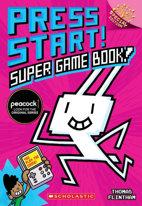 Front cover_Super Game Book!: A Branches Special Edition (Press Start! #14)