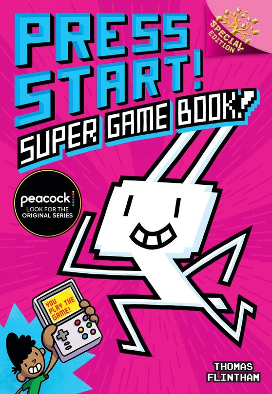 Front cover_Super Game Book!: A Branches Special Edition (Press Start! #14)