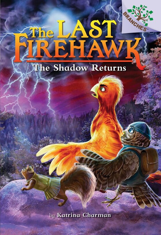 Front cover_The Shadow Returns: A Branches Book (The Last Firehawk #12)