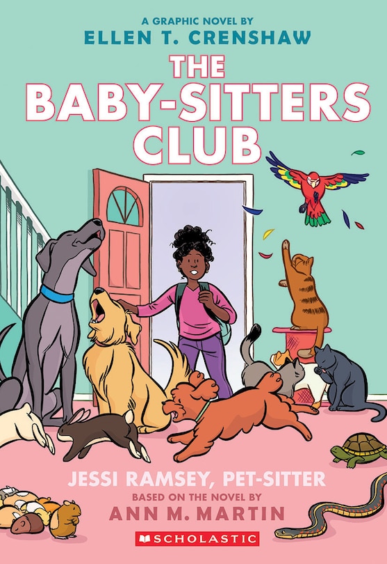 Couverture_Jessi Ramsey, Pet-sitter: A Graphic Novel (The Baby-sitters Club #18)