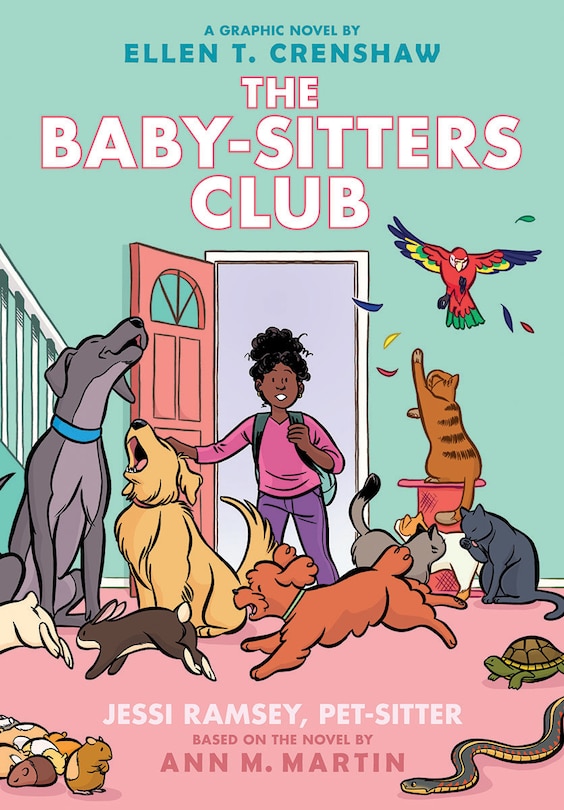 Front cover_Jessi Ramsey, Pet-sitter: A Graphic Novel (The Baby-sitters Club #18)