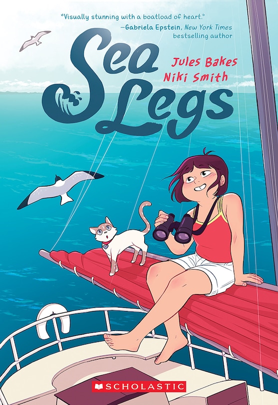 Front cover_Sea Legs: A Graphic Novel (Sea Legs #1)