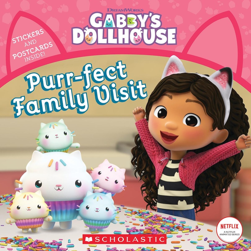 Couverture_Purr-fect Family Visit (Gabby's Dollhouse Storybook)