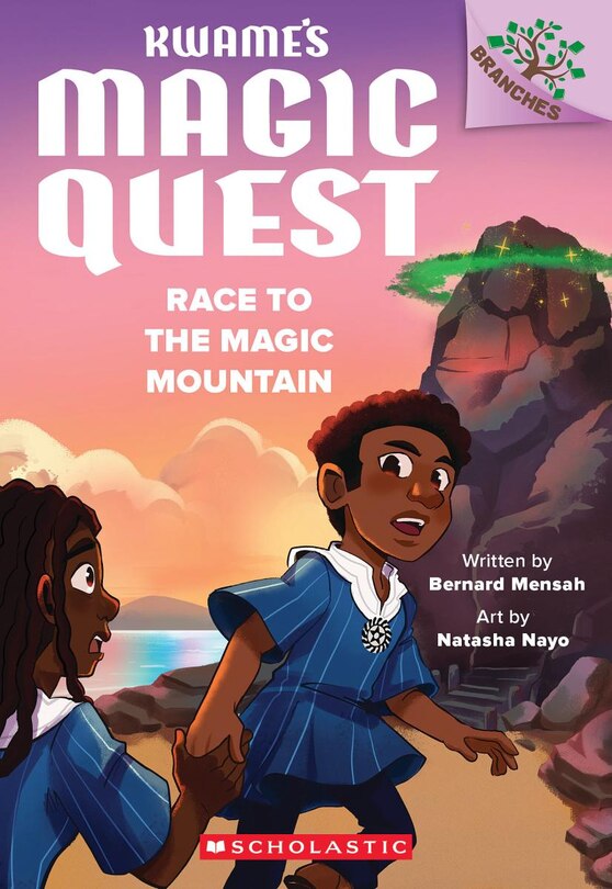 Front cover_Race to the Magic Mountain: A Branches Book (Kwame's Magic Quest #2)