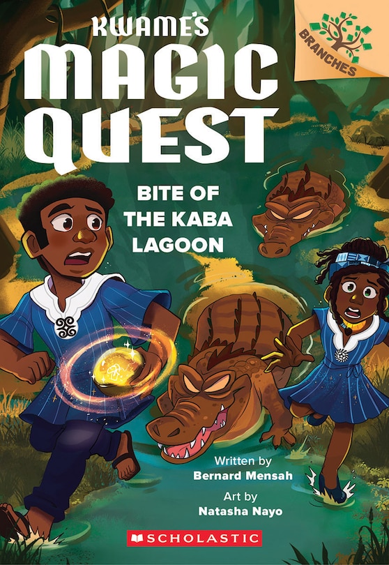 Couverture_Bite of the Kaba Lagoon: A Branches Book (Kwame's Magic Quest #3)
