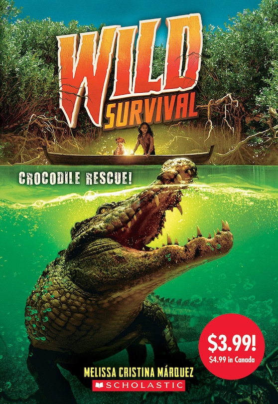 Front cover_Crocodile Rescue! (Wild Survival #1)