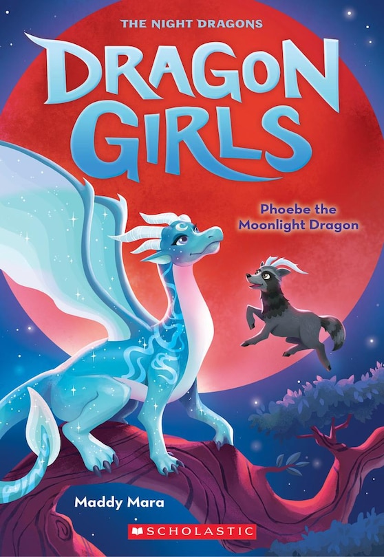 Front cover_Phoebe the Moonlight Dragon (Dragon Girls #8)