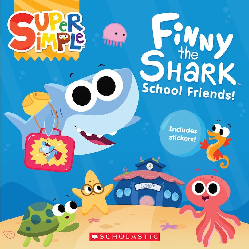 Couverture_Finny the Shark: School Friends! (Super Simple Storybooks)