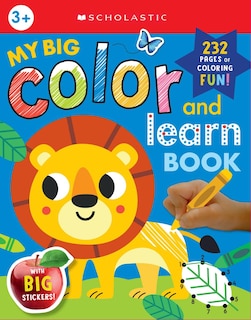 Front cover_My Big Color & Learn Book: Scholastic Early Learners (Coloring Book)