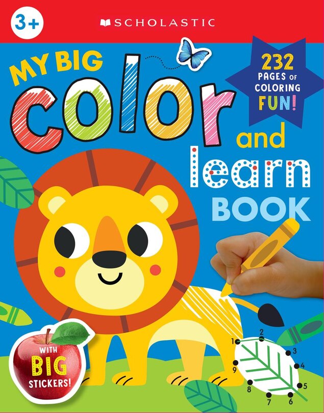 Front cover_My Big Color & Learn Book: Scholastic Early Learners (Coloring Book)