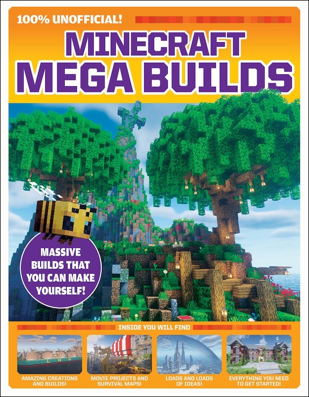 Couverture_Minecraft Mega Builds: An AFK Book (Media tie-in)