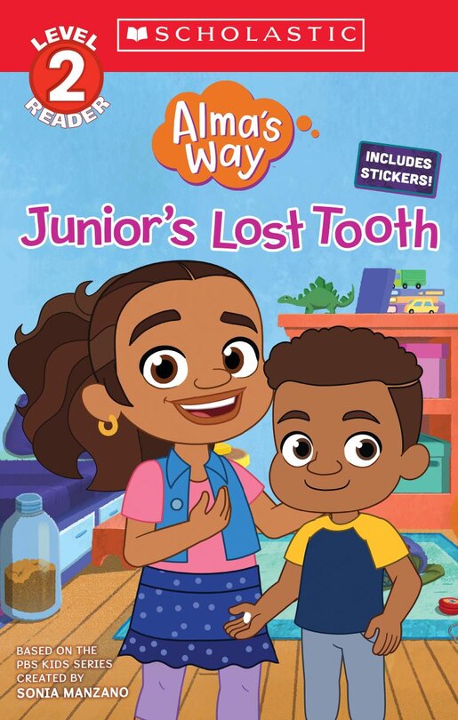 Couverture_Junior's Lost Tooth (Alma's Way: Scholastic Reader, Level 2) (Media tie-in)